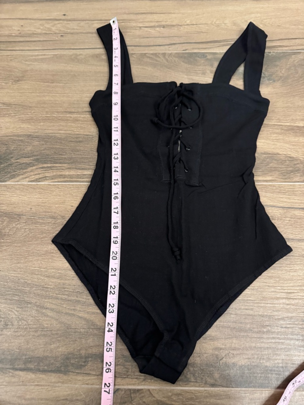 NWT Free People Back Lace Up Bodysuit - Picture 7 of 8